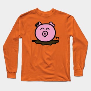 Pig in the Mud Long Sleeve T-Shirt